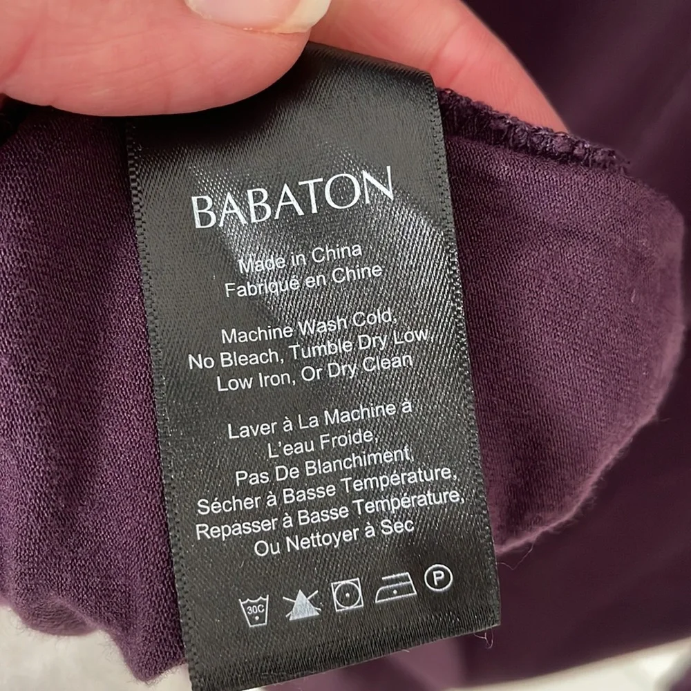 Aritzia babaton Keyhole back long sleeve shirt - Picture 3 of 3